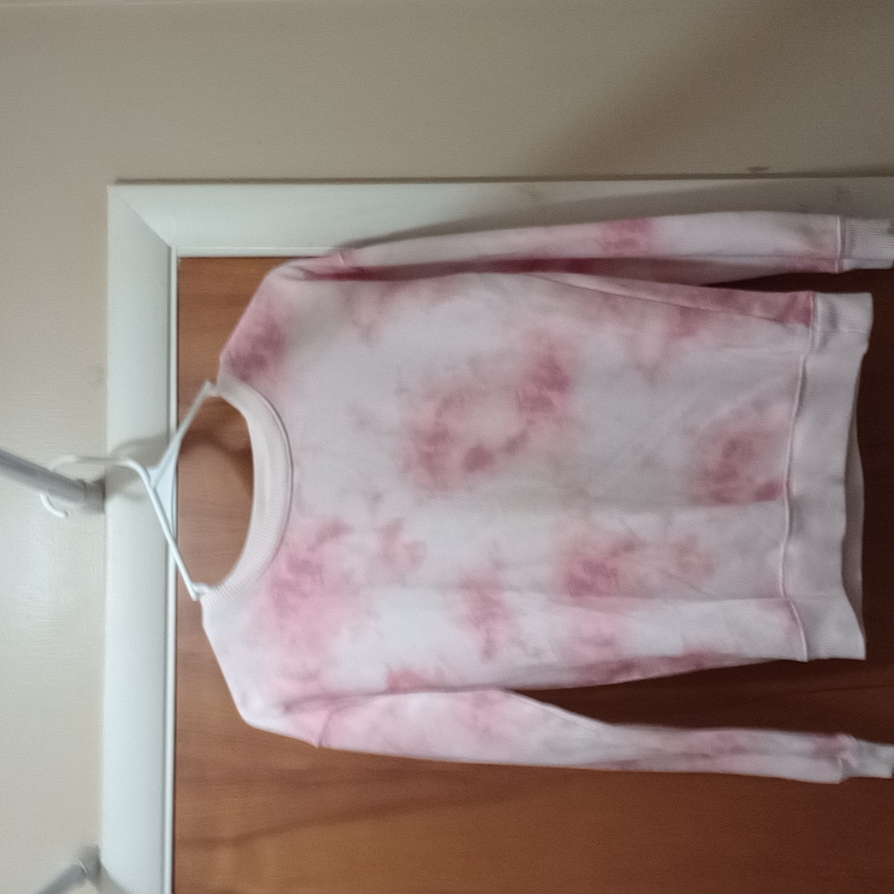 Red/white tidi sweater